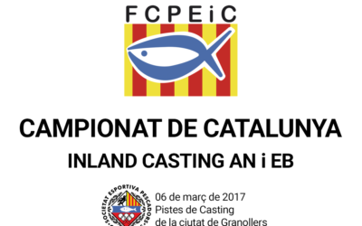 CAMPIONAT DE CATALUNYA INLAND CASTING 2017